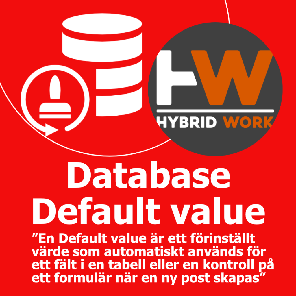Database default value karusell_1